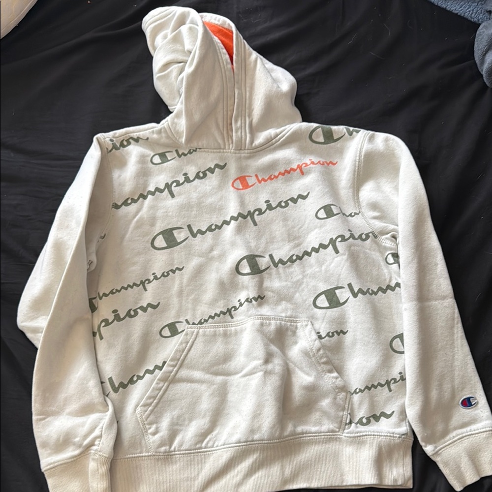 Champion Orange Hoodie